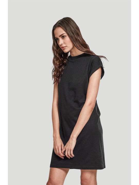 Лятна Mini T-shirt Рокля Черна
