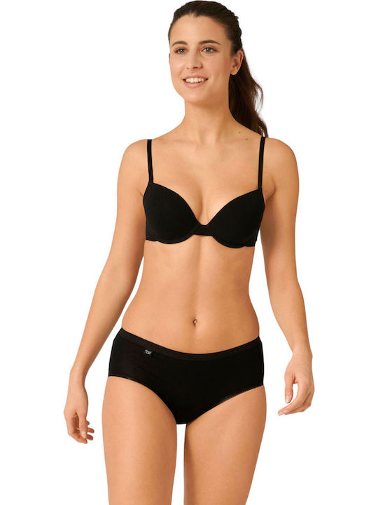 Basic Midi Women's Slip Black
