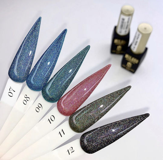 Milano Cosmetic Prizma Halb-permanenter Nagellack 11 Katzenauge 8ml 1Stück