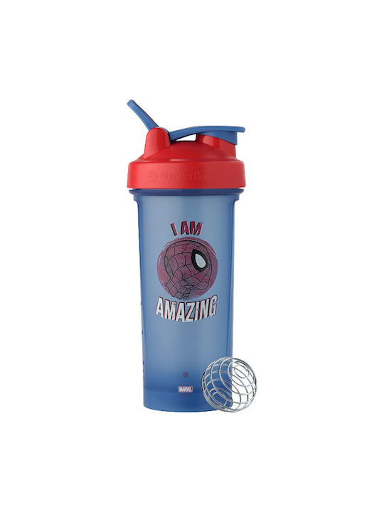 Blender Bottle Pro 28 Marvel Spider Man Shaker Protein 820ml Kunststoff Schwarz