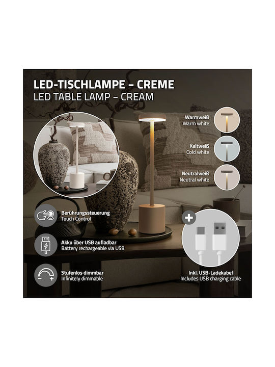 ML-Design Διακοσμητικό Φωτιστικό LED 8x8x34.5εκ.