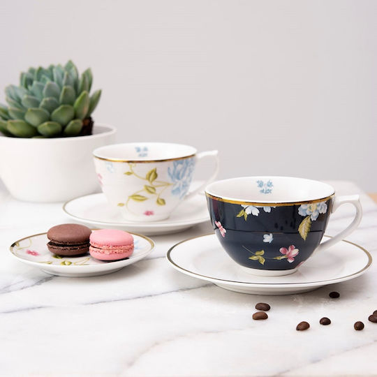 Laura Ashley Чаша Cappuccino от Порцелан Многоцветен 260мл