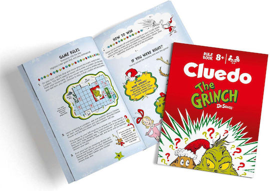 Настолна игра Cluedo Grinch за 2-6 играчи 8+ години (EN) Winning Moves