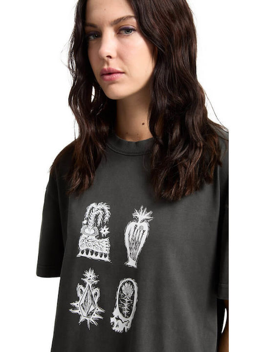 Women's T-shirt Vintage Black