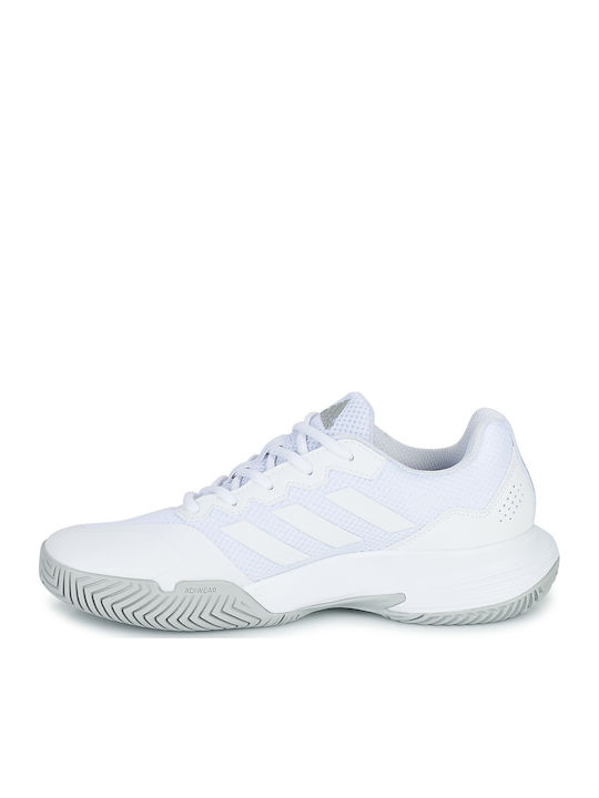 adidas Gamecourt 2.0 Women's Tennis Shoes for Hard Courts Cloud White / Grey Two