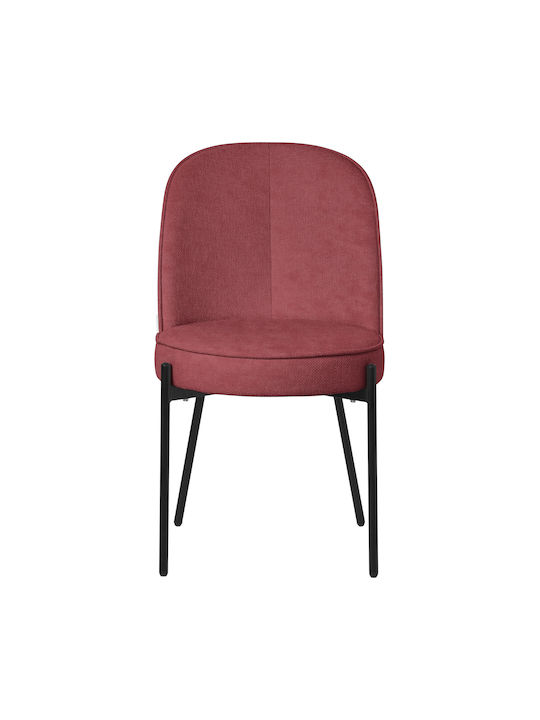 Ess- und Küchenstühle mit Stoffbezug Rote 2 Stück 50x63cm