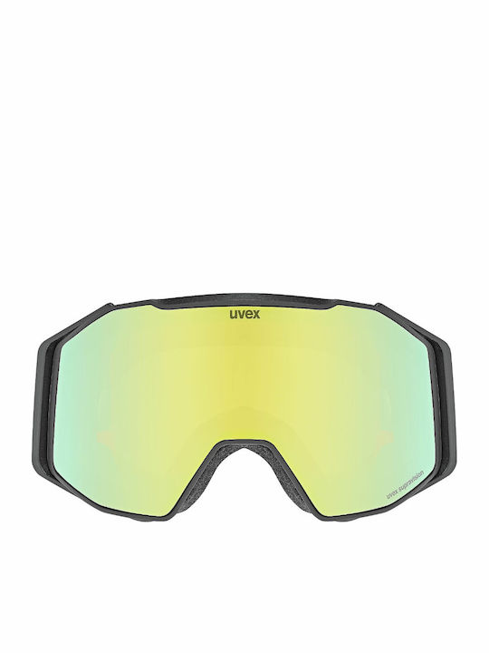 Uvex Ski- & Snowboardbrille Erwachsene Schwarz mit Linse Spiegel Uvex Ski- & Snowboardbrille Erwachsene Schwarz mit Linse Spiegel