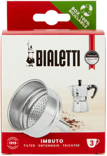 Ersatztrichter Filter Für Bialetti 3-Tassen Kaffeemaschinen