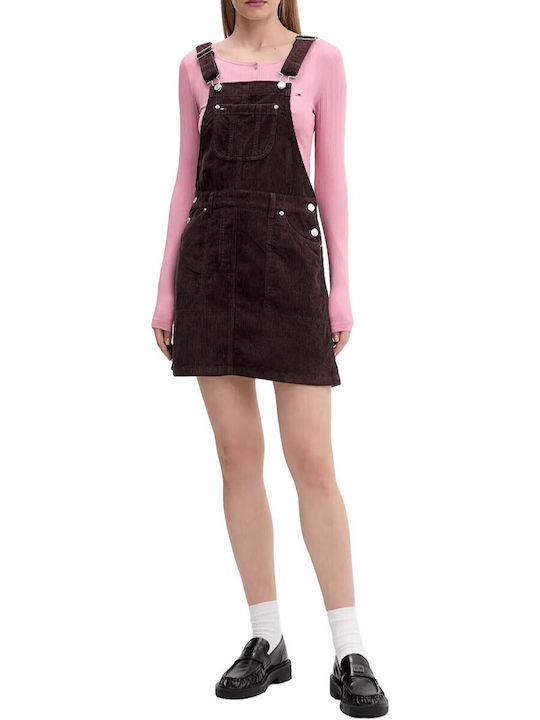 Rochie Mini Din Denim Maro