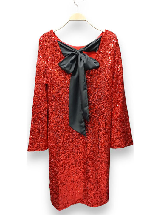 Maxi Βραδινό Φόρεμα Red