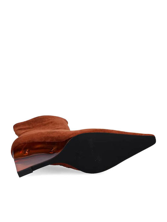 Women's Ankle Boots Platform Orange