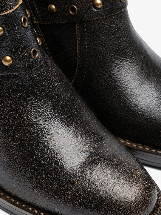 Stiefeletten Damen Braun