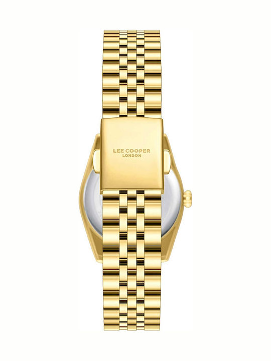 Lee Cooper Bracelet Women's Watch with Gold Metal Bracelet