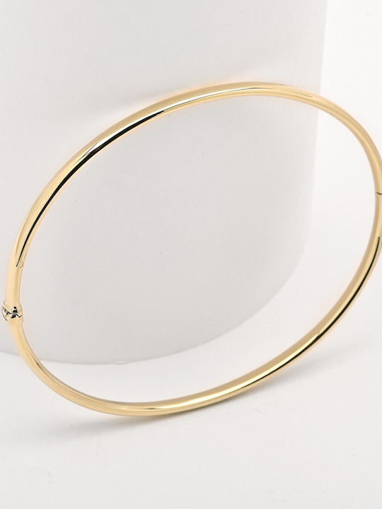 Lunaorocreations Women's Yellow Gold 14K Handcuff Bracelet Small