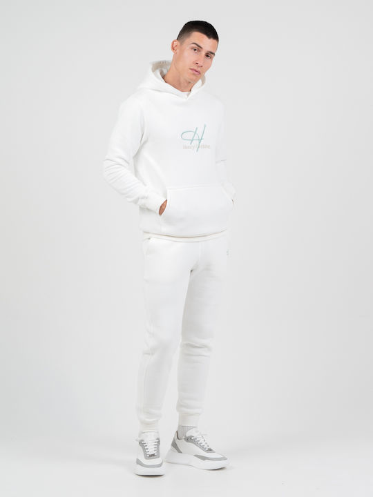 Суитшърт с Качулка White