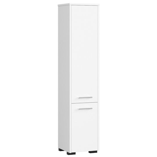 Akord Furniture Factory Coloană De Baie De Pardoseală M30xA30xÎ140cm Albă