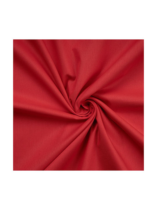 Cotton Box Tonne Pillowcase Set with Envelope Cover Red 50x70cm.