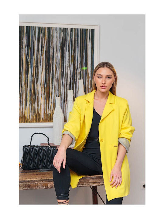Silia D Женски Сако Yellow