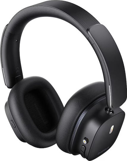 Baseus Bowie 30 Max Ασύρματα Bluetooth Over Ear Ακουστικά με 65 ώρες Λειτουργίας Μαύρα