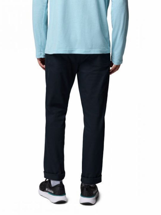 Columbia Pant Bărbați Lung Pantaloni de drumeție Negru