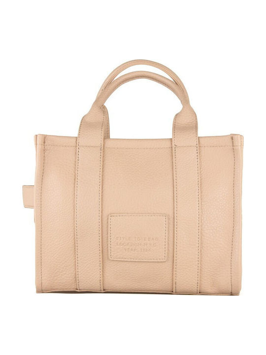 Women's Bag Tote Handbag Beige