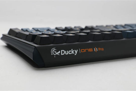 Ducky One 3 Pro Nazca Line Gaming Μηχανικό Πληκτρολόγιο με Cherry MX2A Red διακόπτες και RGB φωτισμό (Αγγλικό US) Black/Blue