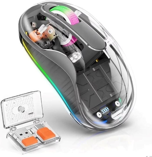 Coteci 84011 Magic Crystal Безжичен Bluetooth Мишка Violet