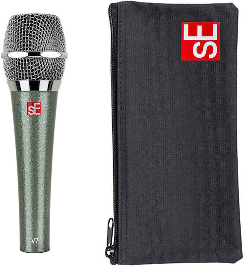 SE Electronics SE V7 Δυναμικό Microphone XLR Handmade for Vocals in Gray Color