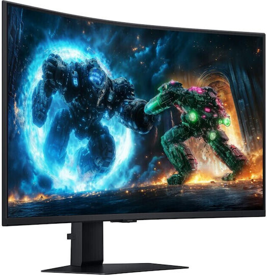 Samsung Odyssey G7 G75F VA HDR Curved Gaming Monitor 37" 4K 3840x2160 165Hz με Χρόνο Απόκρισης 1ms GTG