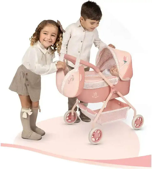 De Cuevas Puppenwagen Pink für Kinder ab 3 Jahren