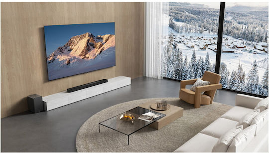 TCL Q65H Soundbar 5.1 Bluetooth, HDMI and Wi-Fi with Wireless Subwoofer Black