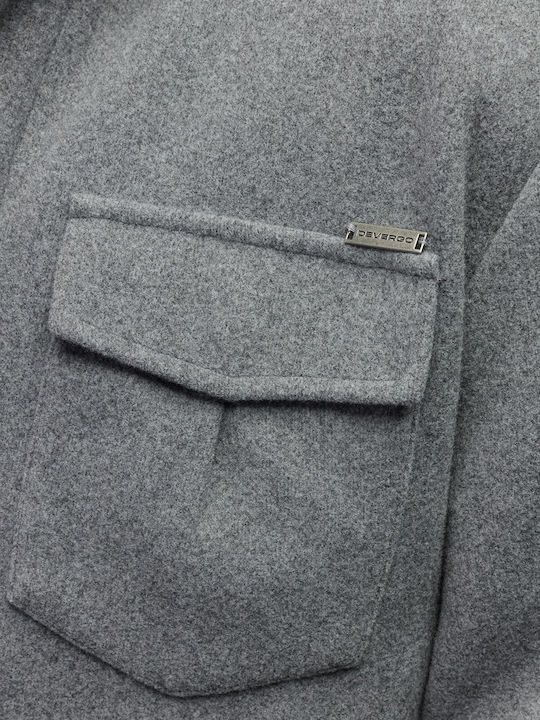 Μπουφάν Grey Melange