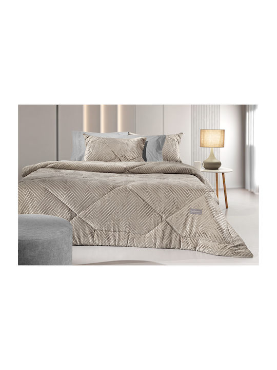Guy Laroche Bettbezug Einzelbett 160x240cm York Natural