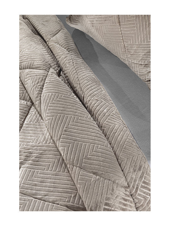 Guy Laroche Bettbezug Einzelbett 160x240cm York Natural