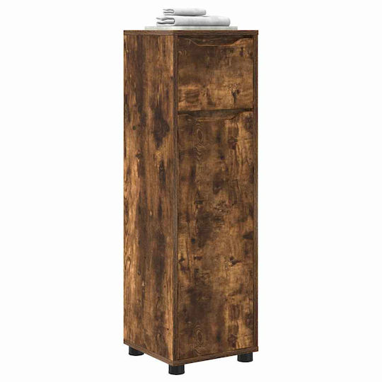 vidaXL Countertop without Sink L30.5xW30xH101cm Smoked Oak