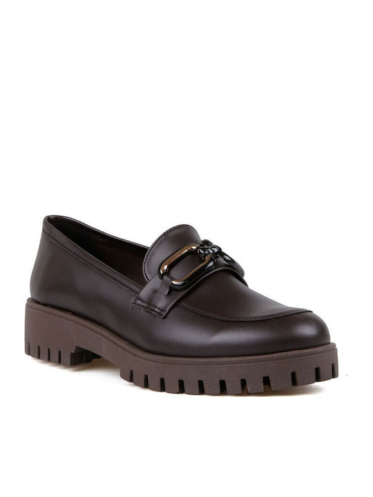 Damen Loafers in Braun Farbe