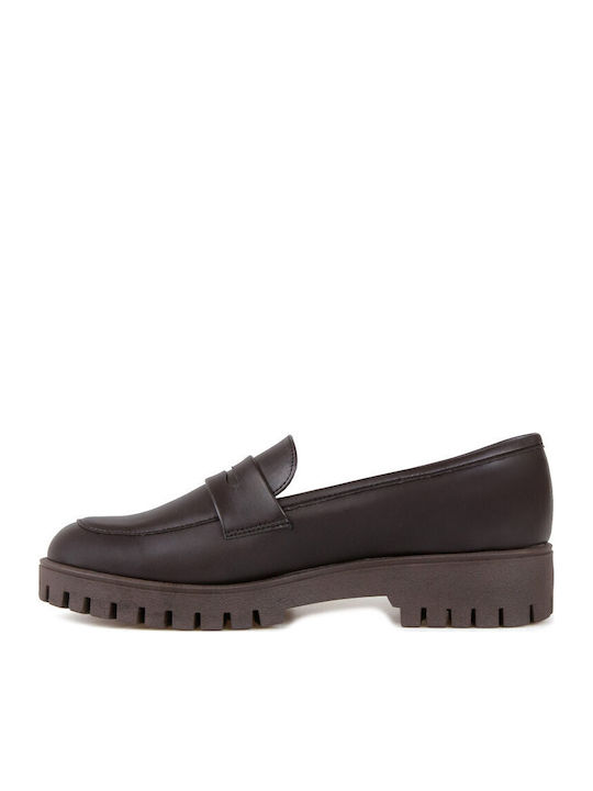 Damen Loafers in Braun Farbe