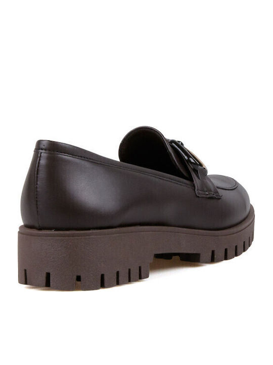 Damen Loafers in Braun Farbe