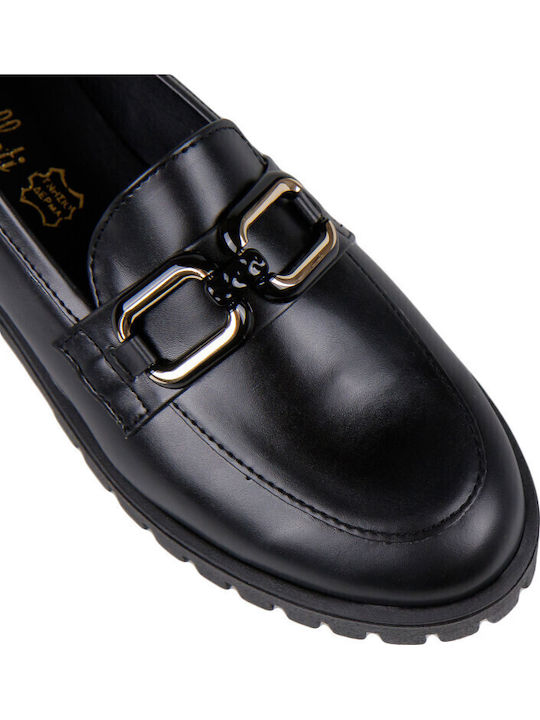 Damen Loafers in Schwarz Farbe
