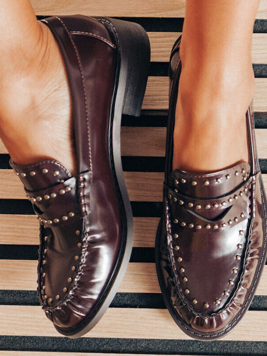 Women's Loafers in Brown Color