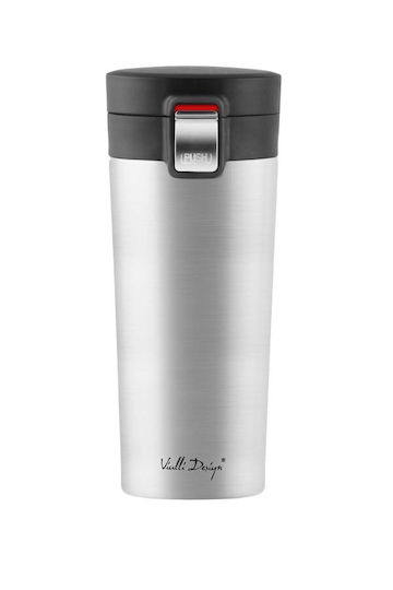 Vialli Design Fuori Ποτήρι Θερμός Ανοξείδωτο 400ml Matte
