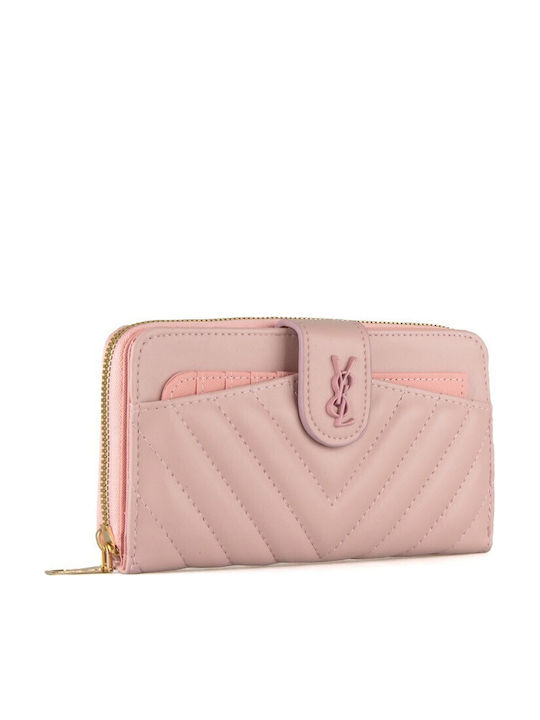 Damen Geldbörse Klassisch Rosa