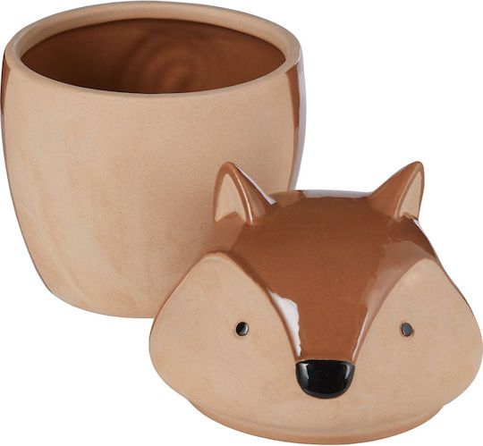 Butlers Vaza pentru Maro / Utilizare generală cu capac Ceramică Maro 14cm