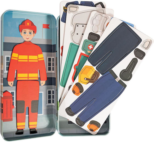 AS Magnetisches Spielzeug Bau- und Konstruktionsspielzeug Happihobbi City Heroes - Magnet Blech Für Kinder Ab 3 Jahren