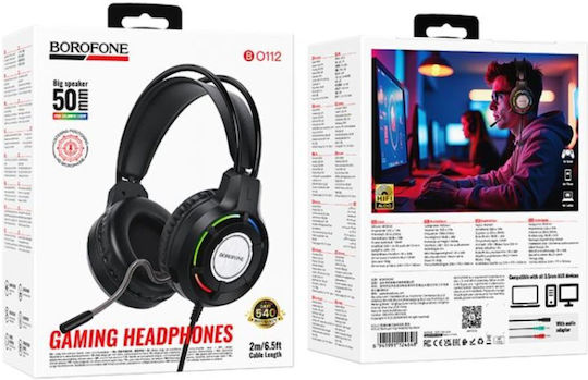 Borofone BO112 Over Ear Gaming Headset με σύνδεση 3.5mm