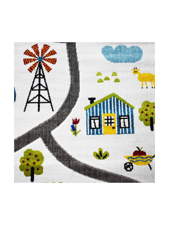 Saray Home Kids Synthetic Rug Farm Adventure 133x170cm