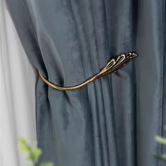 My Home Luxury Перде с Плик с Писалка Син 270x280см
