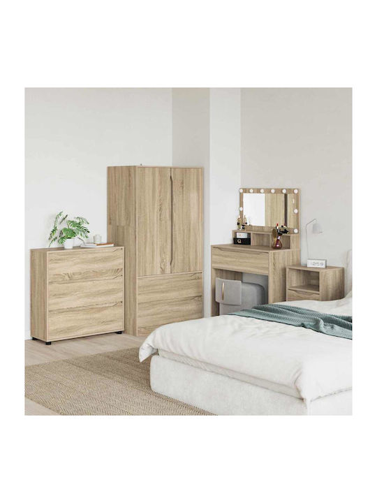 Συρταριέρα Креватокамарас Дървена Sonoma Oak 80x31x81бр