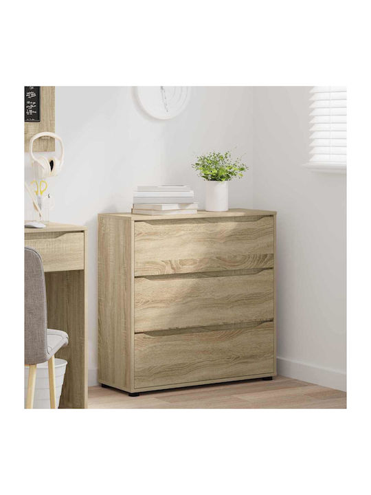 Συρταριέρα Креватокамарас Дървена Sonoma Oak 80x31x81бр