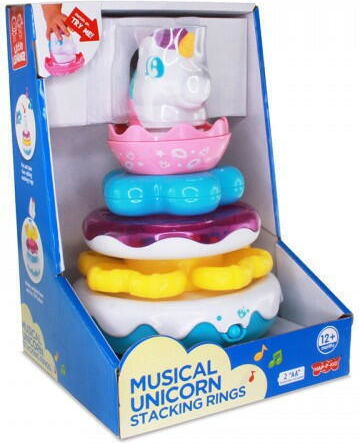 Little Learner Stacking Toy with Music and Sounds for 12++ Months